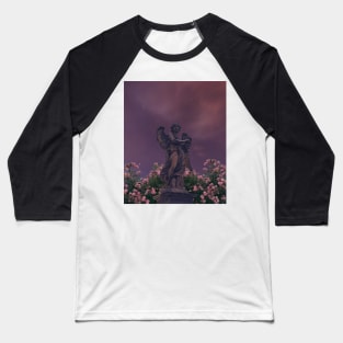 Dark Acadameia Angel Statue Baseball T-Shirt